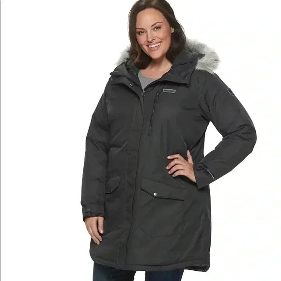 Columbia Suttle Mountain Long Insulated  Jacket sz 2X - Picture 5 of 9